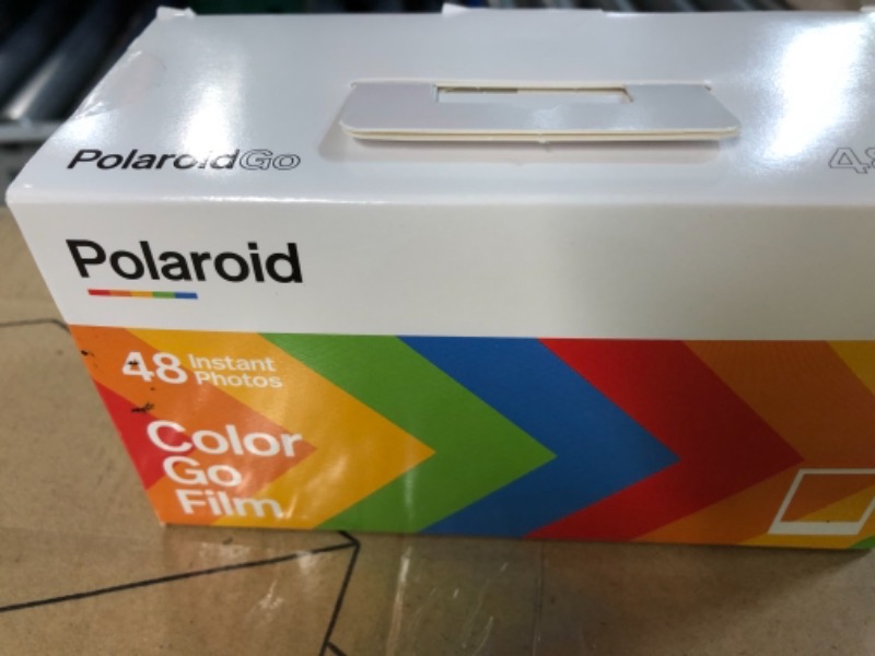 Photo 2 of Polaroid Go Color Film - 48 Photos - 3 Double Packs Bulk Film (6212) White Frame 48 Photos