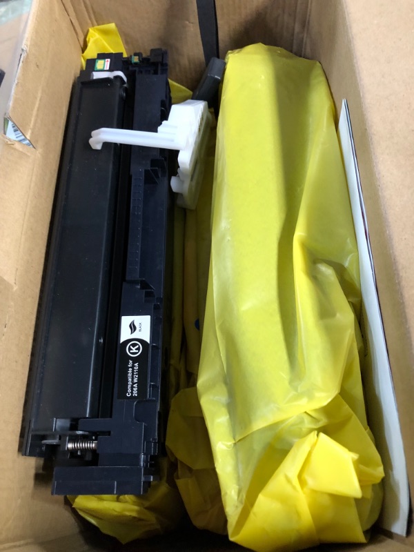 Photo 2 of Toner Bank Compatible Toner Cartridge Replacement for HP 206A 206X W2110A W2110X 