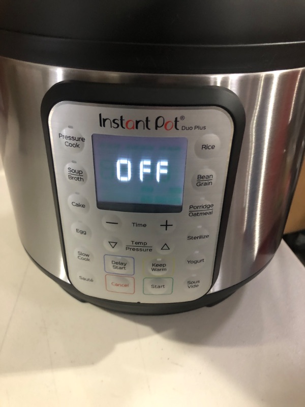 Photo 3 of !!!SEE CLERK NOTES!!!
Instant Pot Duo Plus 6 qt 9-in-1 Slow Cooker/Pressure Cooker