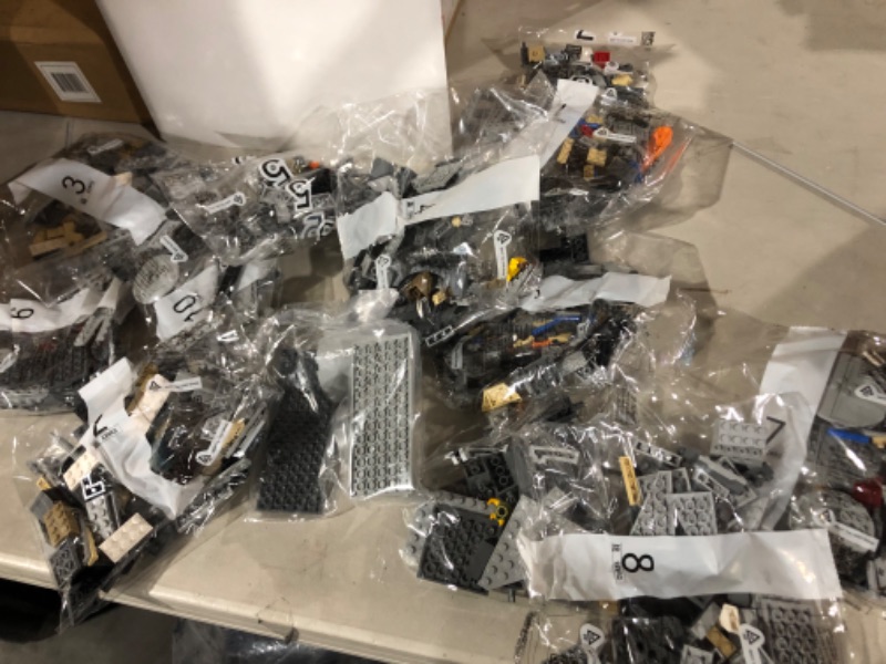 Photo 1 of **MISSING PIECES** LEGO Star Wars Millennium Falcon 75257 Building Toy Set Ages 9+ (1353 Pieces)