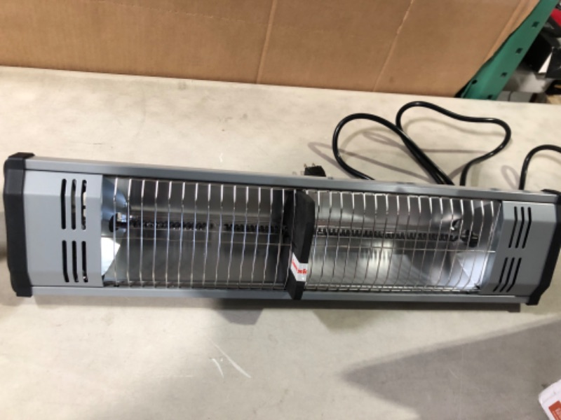 Photo 3 of  Damaged element -Heat Storm HS-1500-OTR TRADESMAN 1500 Outdoor Infrared Heater, Size: Medium, Black