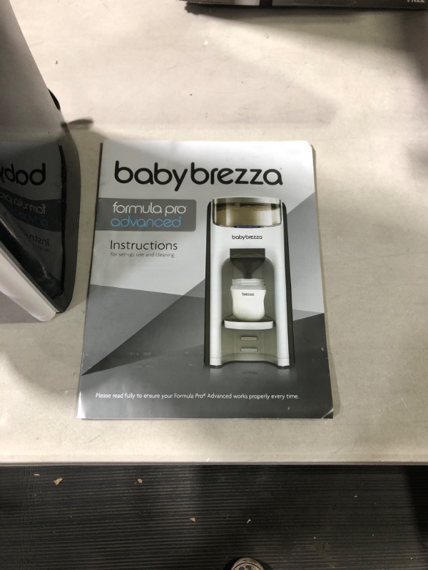 Photo 4 of New and Improved Baby Brezza Formula Pro Advanced Formula Dispenser Machine - Automatically Mix a Warm Formula Bottle Instantly - Easily Make Bottle with Automatic Powder Blending