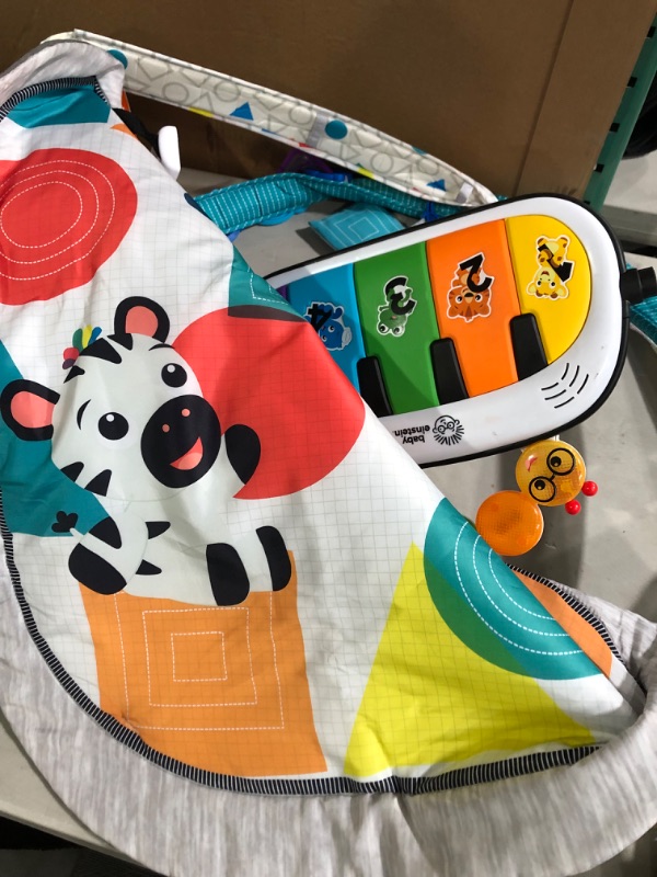 Photo 2 of **USED** Baby Einstein 4-in-1 Kickin' Tunes Music and Language Play Gym and Piano Tummy Time Activity Mat