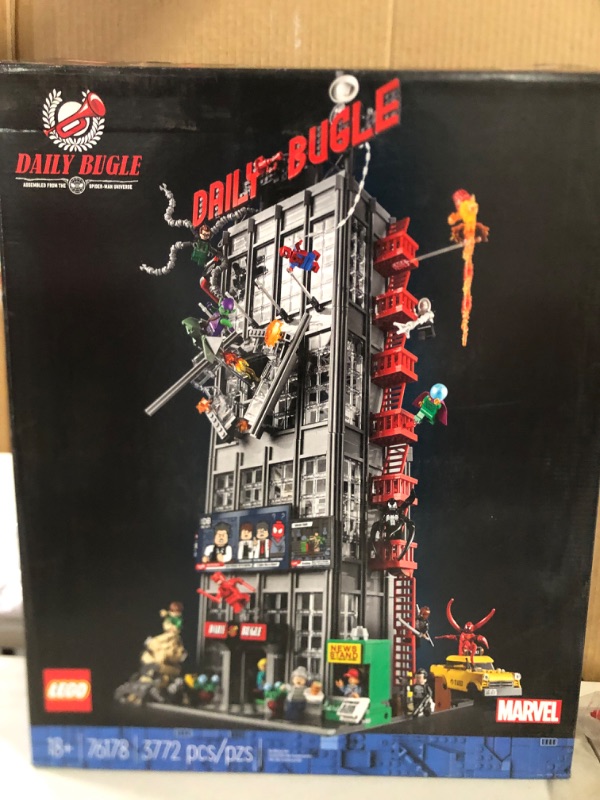 Photo 5 of LEGO Marvel Super Heroes Daily Bugle 76178 Building Set for Adults (3772 Pieces) Frustration-Free Packaging