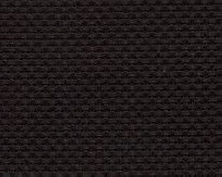 Photo 1 of 59"x one Yard 18 Ct Counted Cotton Aida Cloth Cross Stitch Fabric (Black)