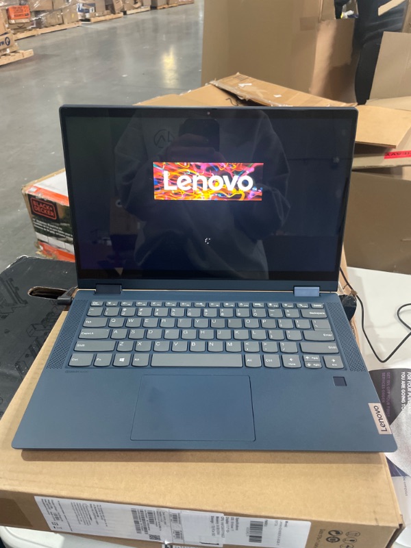 Photo 2 of USED: Lenovo Ideapad 14" Touchscreen Intel i3-1115G4 3GHz 128GB SSD 4GB RAM WIN11 Abyss Blue