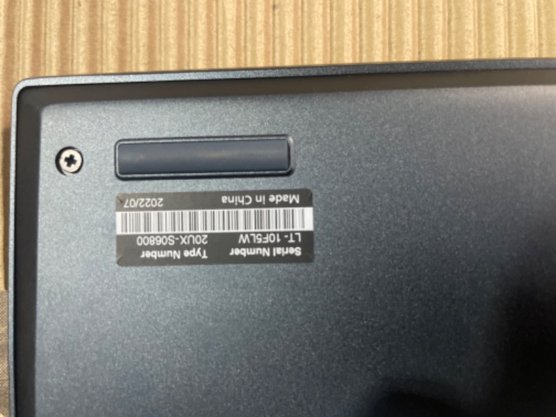 Photo 4 of Lenovo THINKPAD C13 Yoga GEN 1 CHROMEBOOK, AMD ATHLON Gold 3150C (2.40GHZ, 1MB), 13.3 1 4GB