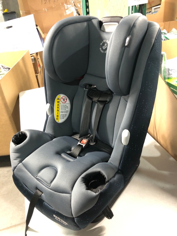 Photo 2 of **SEE NOTES** Maxi-Cosi Pria All-in-One Convertible Car Seat, All-in-One Seating System: Rear-Facing, from 4-40 pounds; Forward-Facing to 65 pounds; and up to 100 pounds in Booster Mode, Sonar Grey