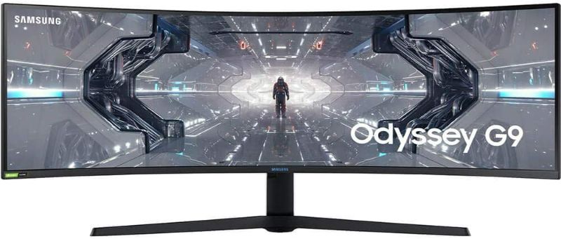 Photo 1 of *NEW* SAMSUNG 49” Odyssey G9 Gaming Monitor, 1000R Curved Screen,  LC49G95TSSNXZA, Black
