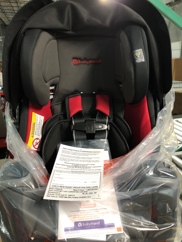 Photo 4 of Baby Trend Cover Me 4 in 1 Convertible Car Seat, Scooter