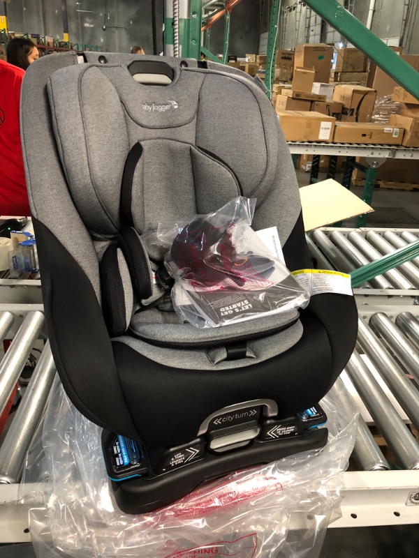 Photo 3 of Baby Jogger City Turn Rotating Convertible Car Seat | Onyx Black