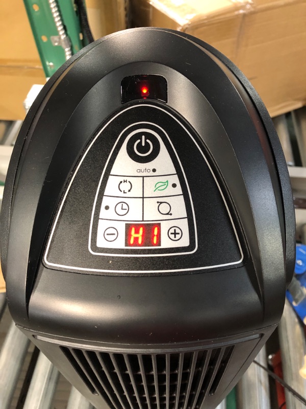 Photo 1 of Lasko Oscillating Digital Ceramic Tower Space Heater, Overheat Protection, Timer and Remote Control, 22.5 Inches, Black, 1500W - ?8.39"D x 7"W x 22.38"H