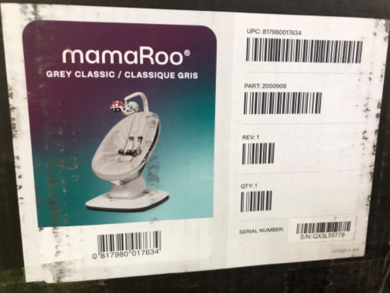 Photo 2 of 4moms mamaRoo Multi-Motion Baby Swing Smart Connectivity