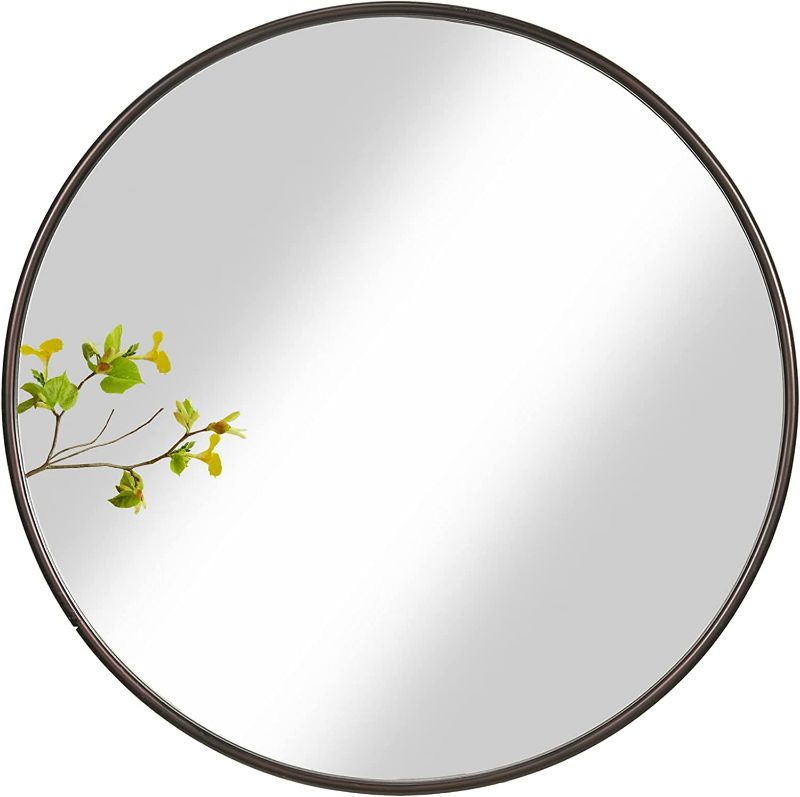 Photo 2 of 10" Round Mirror, Black