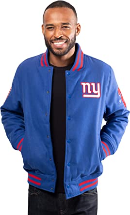 Photo 1 of Ultra Game NFL mens Classic Varsity Coaches Jacket - Large
