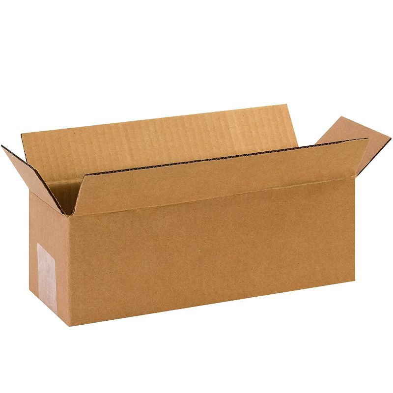 Photo 1 of BOX USA 12 x 4 x 4 Corrugated Cardboard Boxes, Long 12"L x 4"W x 4"H, Pack of 25 | Shipping, Packaging, Moving, Storage Box for Home or Business, Strong Wholesale Bulk Boxes
