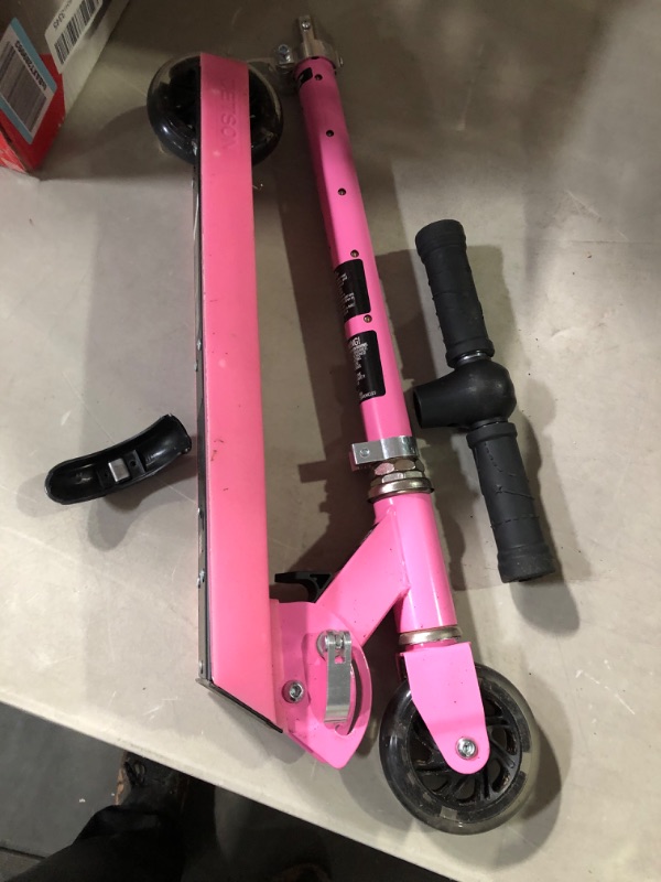 Photo 2 of **USED** Jetson JJUPPNK Jupiter Kick Scooter With LED Lights - Pink