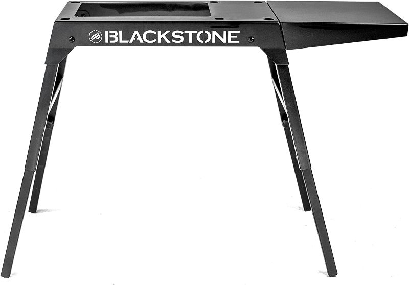 Photo 1 of Blackstone Universal Griddle Stand with Adjustable Leg and Side Shelf - Made to fit 17” or 22” 