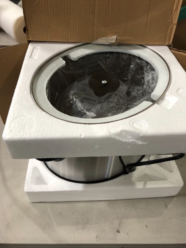 Photo 1 of Crock-Pot 7qt Manual Slow Cooker - Silver SCV700-SS