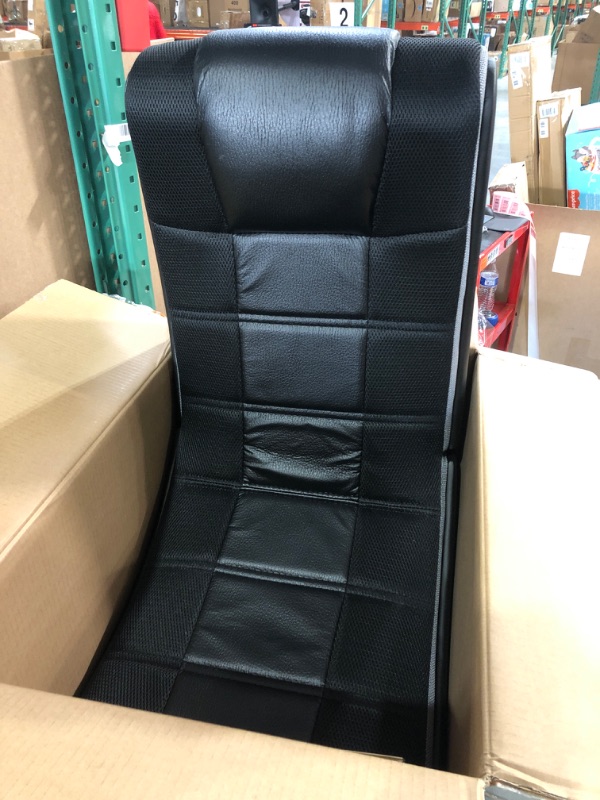 Photo 2 of Ace X Rocker, , V Rocker SE Black Foam Floor Video Gaming Chair, 25.2 x 18.4 x 16.4, Black