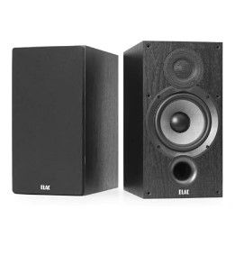 Photo 1 of ELAC Debut 2.0 B6.2 Bookshelf Speakers, Black (Pair) & Debut 2.0 C6.2 Center Speaker, Black Speakers + C6.2 Center Speaker