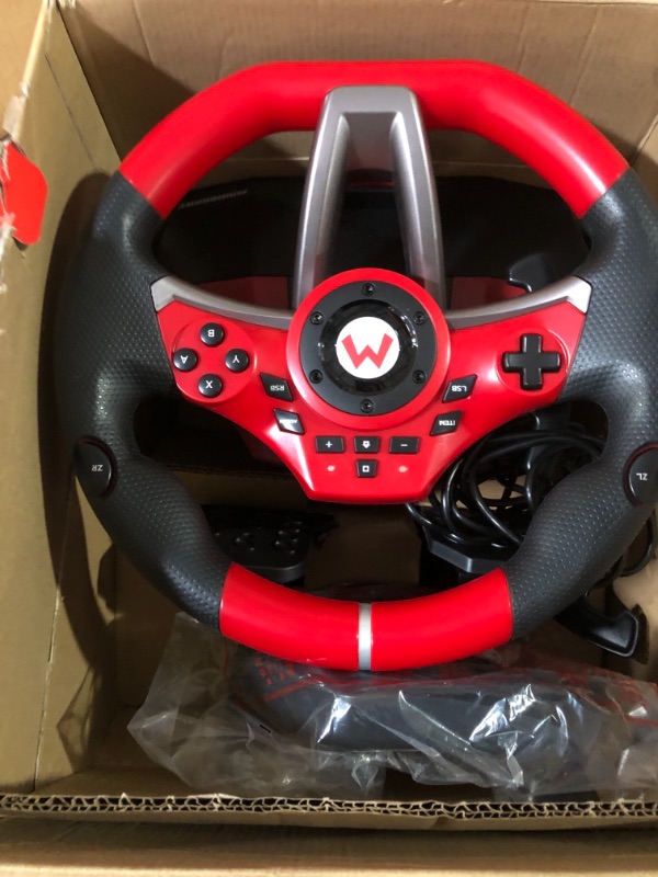 Photo 3 of Hori Mario Kart Racing Wheel Pro Deluxe for Nintendo Switch