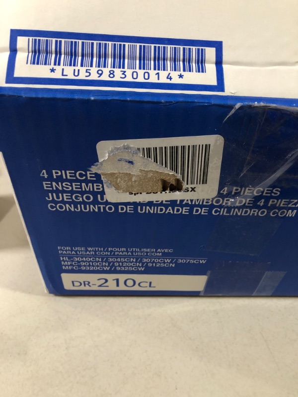 Photo 2 of  (4 Pack,BK/C/M/Y) DR-210 Drum Compatible Replacement for Brother DR210CL Drum Units HL-3040CN 3045CN MFC-9010CN 9120CN 9125CN 9320CN/CW 9325CW Printer, Black Cyan Magenta Yellow