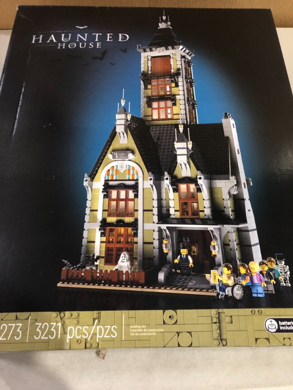 Photo 2 of LEGO Icons Haunted House 10273 Building Set for Adults (3231 Pieces) Frustration-Free Packaging