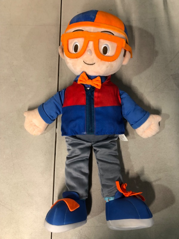 Photo 2 of Blippi Get Ready and Play Plush - 20-inch Dress Up Plush with Sounds