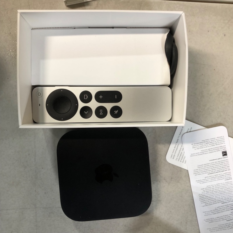 Photo 3 of Apple 2022 Apple TV 4K Wi?Fi with 64GB Storage (3rd Generation) 64GB WiFi only