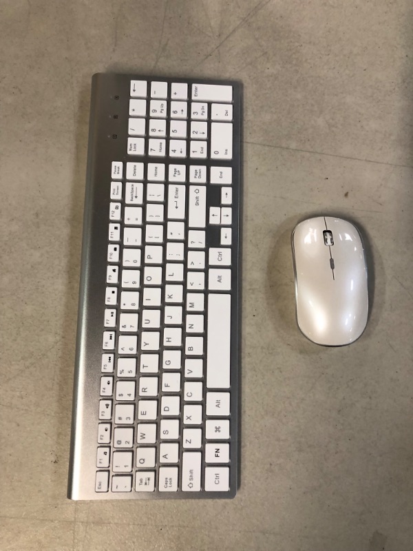 Photo 2 of Wireless Keyboard and Mouse with Desk Pad