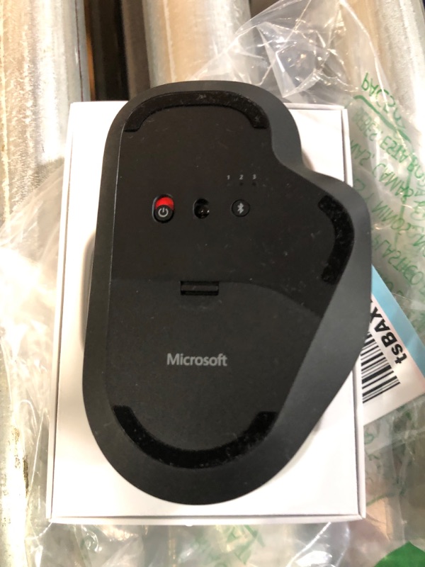 Photo 2 of Microsoft Bluetooth Ergonomic Mouse - Matte Black