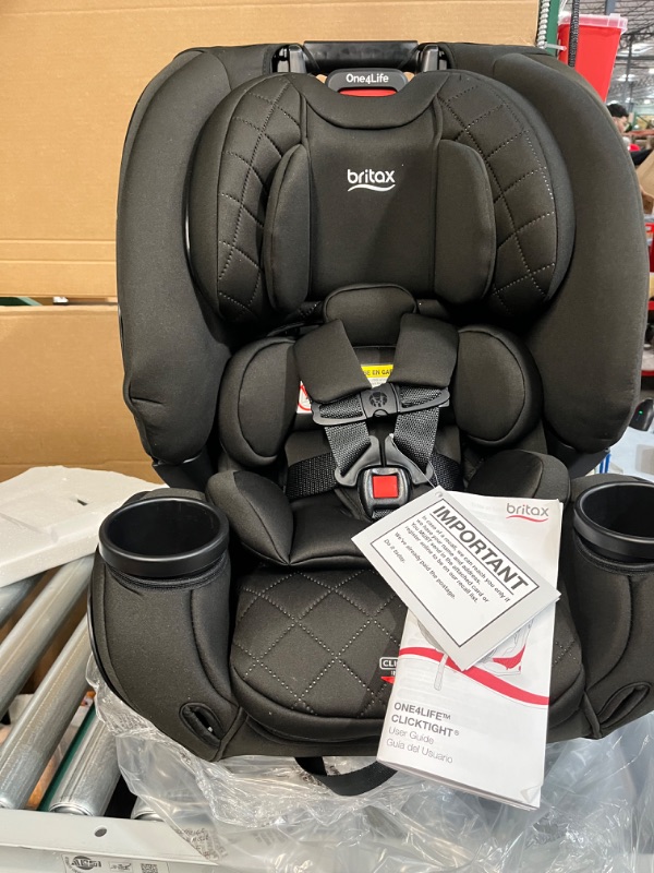 Photo 3 of Britax One4Life ClickTight All-in-One Car Seat, Black Diamond