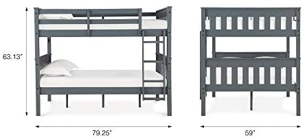 Photo 1 of Babyletto Tiptoe Bunk Bed in Natural and Grey