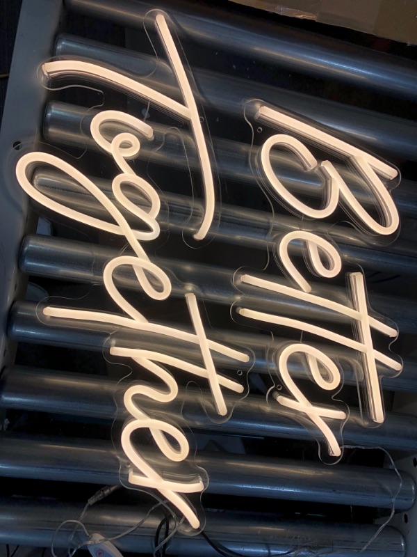 Photo 1 of *see notes!* Neon sign 'Better Together'