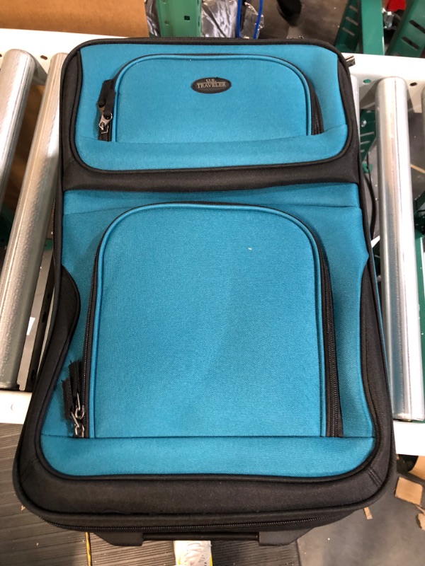 Photo 2 of *see notes!* Traveler Rio Rugged Fabric Expandable Carry-on Luggage Set