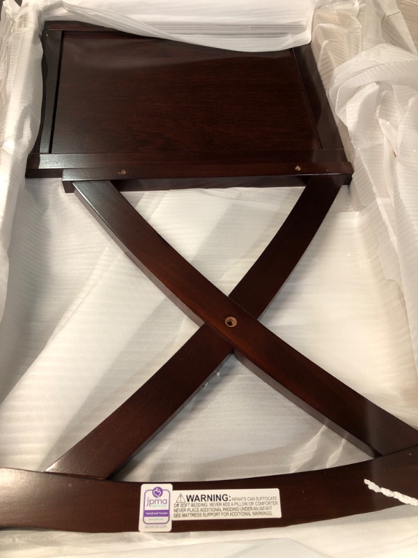 Photo 1 of Dream On Me Haven Cradle, Espresso