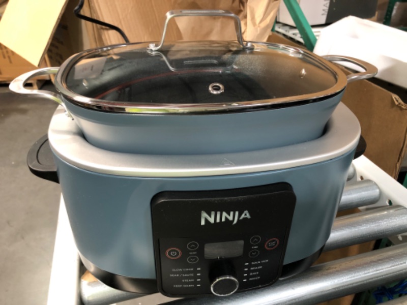 Photo 2 of **SEE NOTES**
Ninja MC1001 Foodi PossibleCooker PRO 8.5 Quart Multi-Cooker, Sea Salt Grey