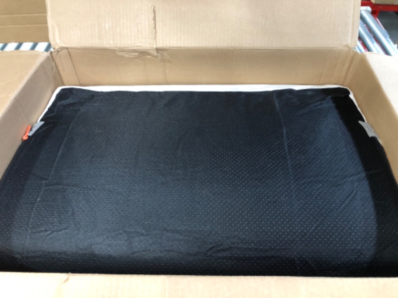 Photo 2 of *USED* Laifug Orthopedic Memory Foam Extra Large Dog Bed with Pillow and Durable Water Proof Liner  (50"x36"x10") Slate Grey