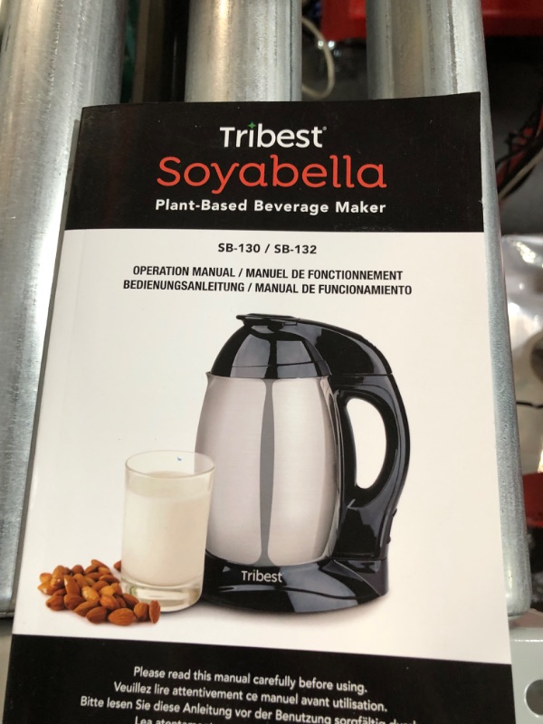 Photo 6 of **HEAVILY USED/SEE NTOES** Tribest SB-132 Soyabella, Automatic Soy Milk Maker Machine with Tofu Kit Large