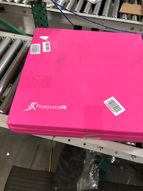 Photo 2 of *USED/ DIRTY** ProsourceFit Tri-Fold Folding Exercise Mat - Pink