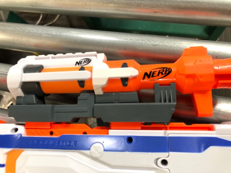 Photo 7 of **USED/SEE NOTES** Nerf Modulus Regulator Fully Motorized Blaster, 3 Firing Modes, 2X 12-Dart Clips