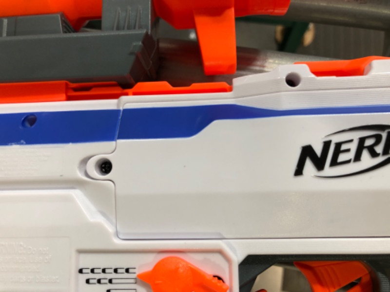 Photo 3 of **USED/SEE NOTES** Nerf Modulus Regulator Fully Motorized Blaster, 3 Firing Modes, 2X 12-Dart Clips