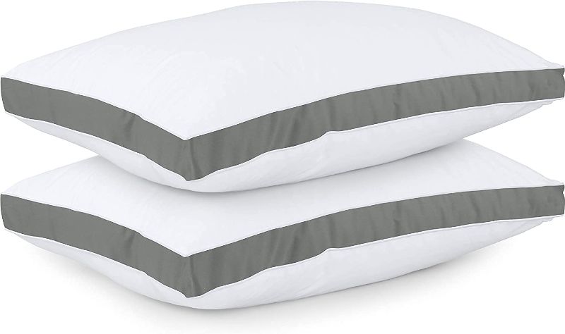 Photo 1 of *USED/LOOK NEW** Utopia Bedding Bed Pillows for Sleeping King Size (Grey), Set of 2