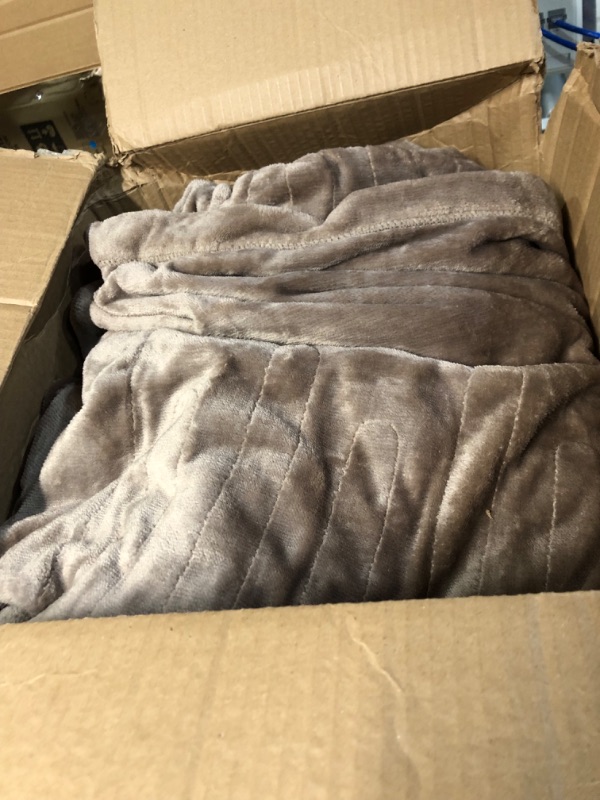 Photo 2 of **BLANKET IS BROWN/ NOT GREY*** USED** California King Electric Blanket