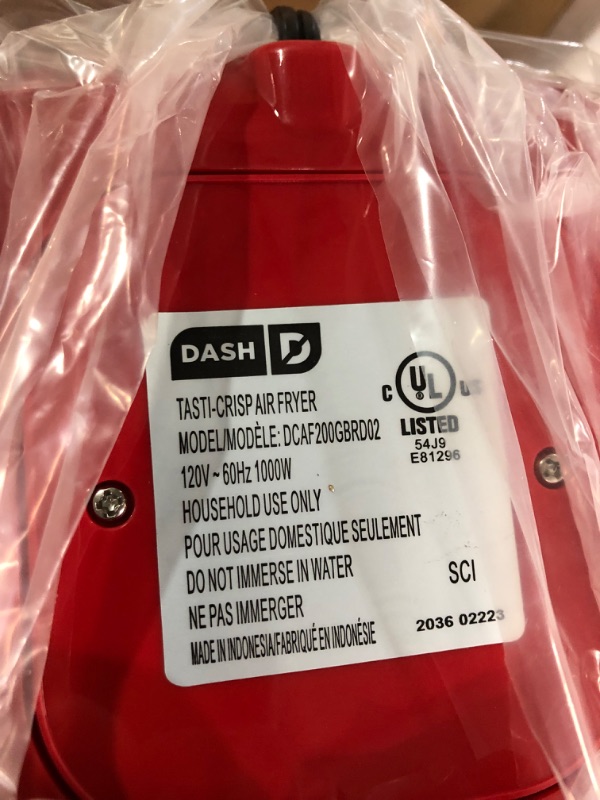 Photo 1 of DASH Tasti-Crisp™ Electric Air Fryer Oven