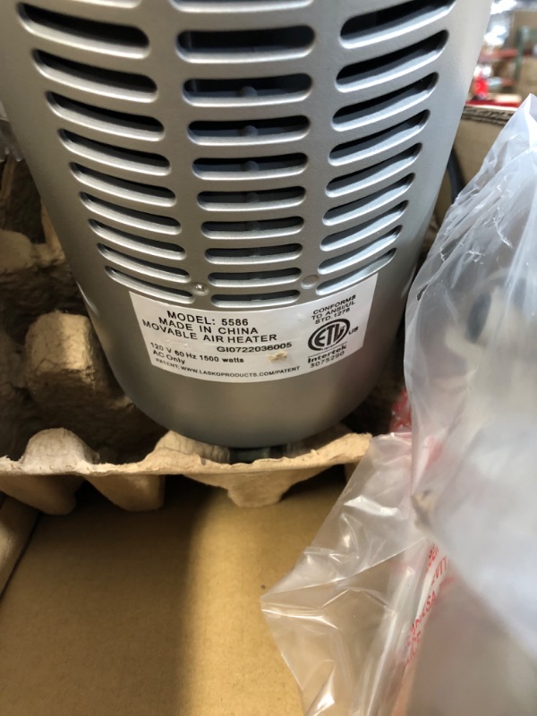 Photo 1 of Lasko 29” Ceramic Tower Heater for Large Rooms