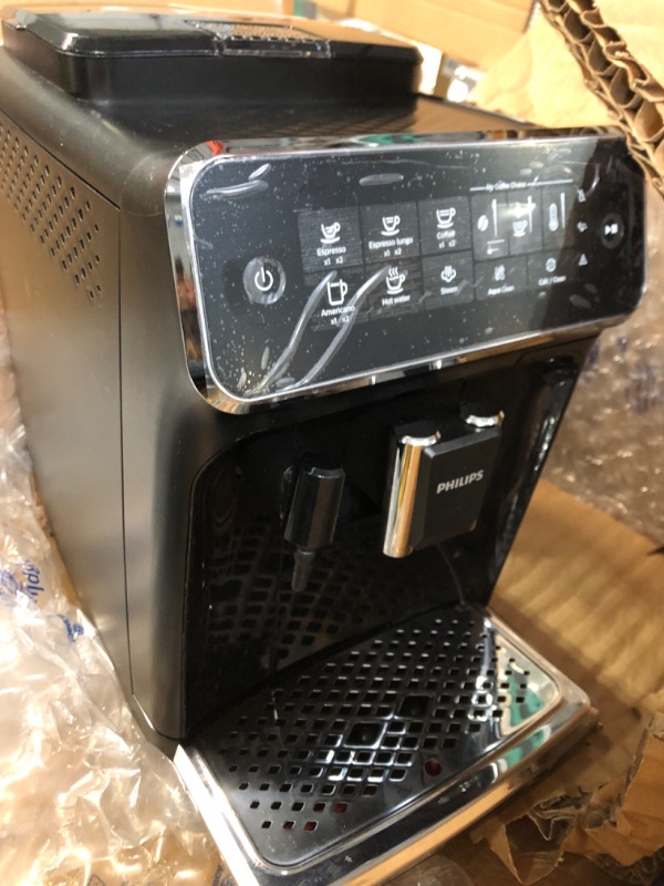 Photo 2 of *nonfunctional* PHILIPS 3200 Series Fully Automatic Espresso Machine w/Milk Frother, Black, EP3221/44 Classic Milk Frother