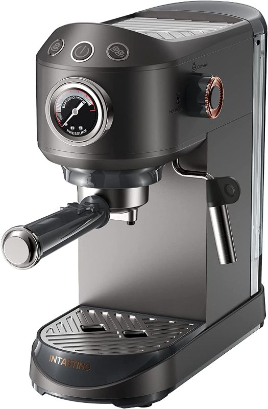 Photo 1 of Intasting Espresso Machine, 15Bar Compact Coffee Maker