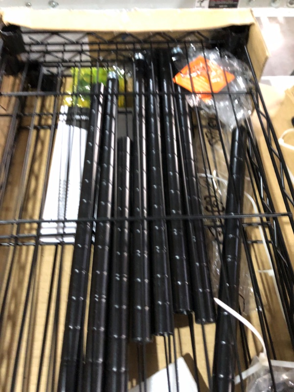 Photo 1 of **USED/SEE NOTES** Basics 3-Shelf Adjustable, Heavy Duty Storage Shelving Unit 23.2" x 13.4" x 30" HOLDS UP TO 750LBS 